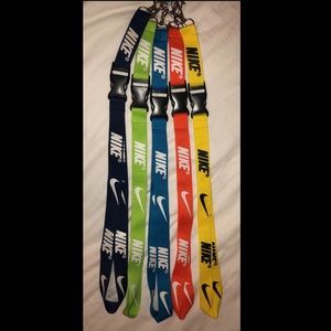 Assorted Color Pack - NIKE Keychains (5)